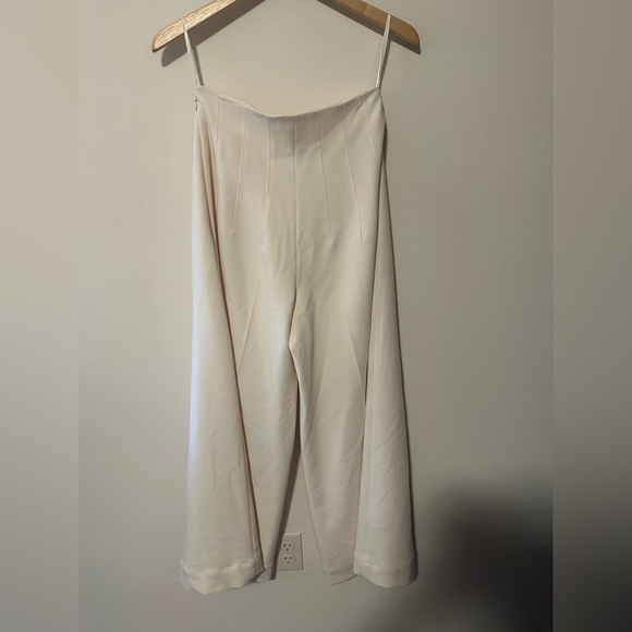 Staud - Caleb high-rise wide-leg pants ivory size 6 STAUD31812 - Picture 11 of 11